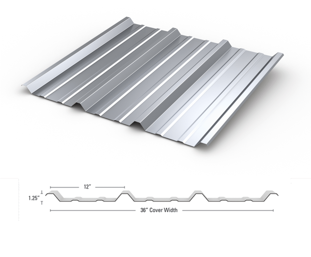 R-Panel-Metal-Roofing-Panel Profile IMage